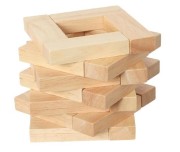 WIEŻA DO GRY DUŻA JENGA DREWNIANE KLOCKI RODZINNA 2