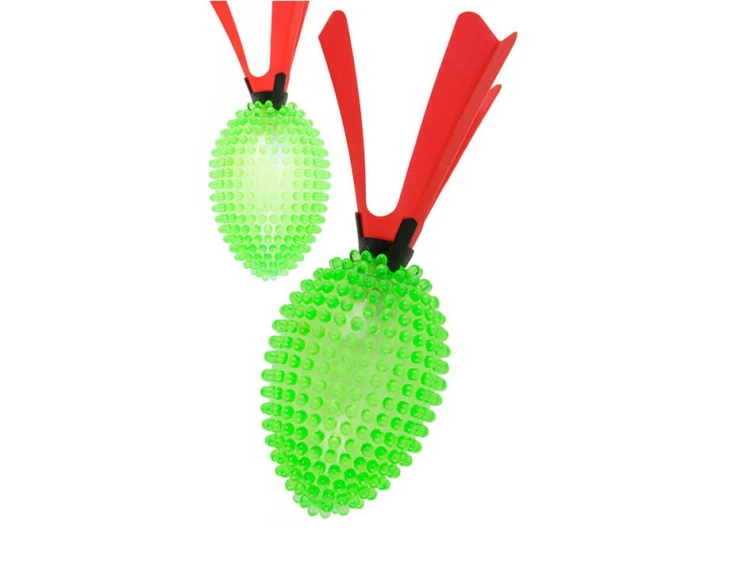 PIŁKA Z LED ŚWIECĄCA GUMOWA PIŁECZKA ŚWIATEŁKIEM 1