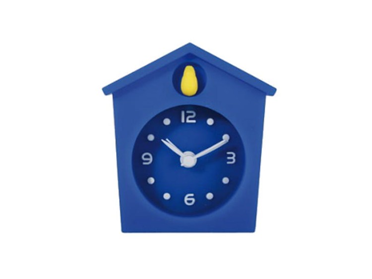 SILIKONOWY MINI ZEGAR Z KUKUŁKĄ BUDZIK MAŁY BIURKO 1