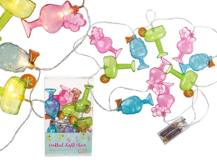 GIRLANDA COCKTAIL LED ŚWIECĄCA DRINKI KOKTAJLE