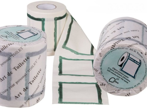 PAPIER TOALETOWY ZRÓB TO SAM RAMKA NA OBRAZ ZIELONA