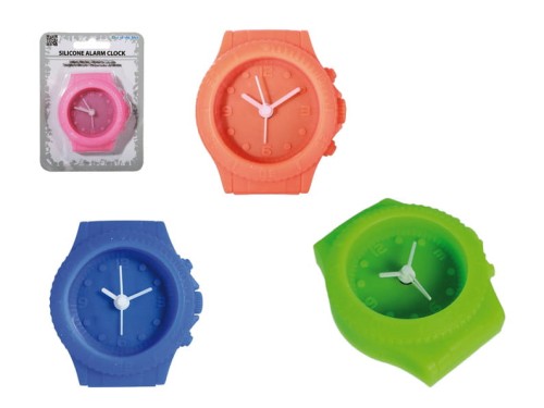 SILIKONOWY BUDZIK ZEGAREK RĘKĘ NEON NOWOCZESNY 2