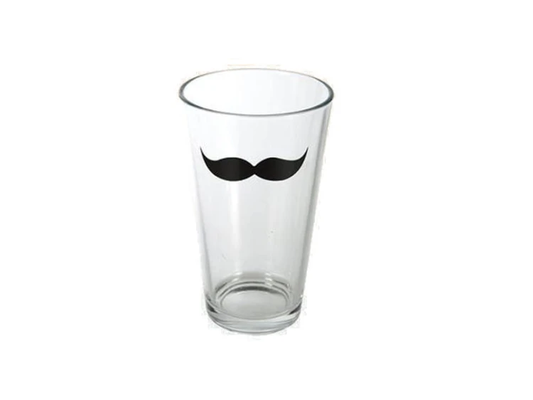 SZKLANKA Z WĄSAMI MR MUSTACHE MIX WZORÓW 1