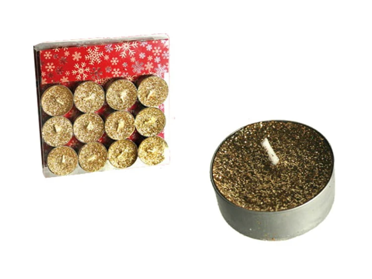 TEALIGHT BROKAT ZESTAW 12 ŚWIECZEK PODGRZEWACZ 1