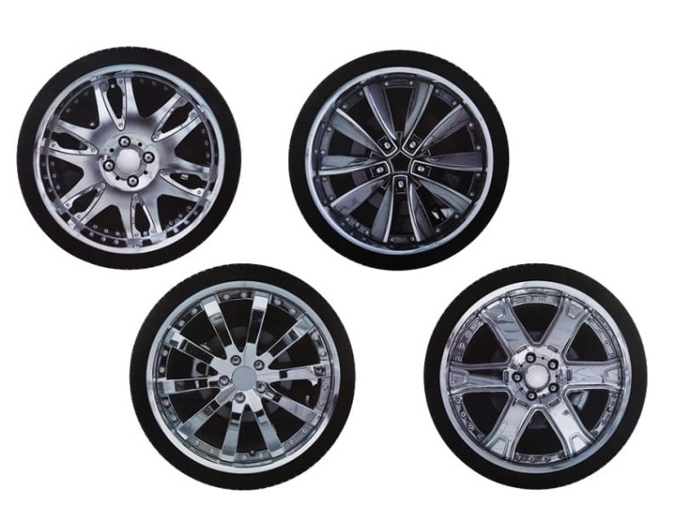 PODKŁADKA NA STÓŁ OPONA NACZYNIA FELGA MOTORYZACJA  2