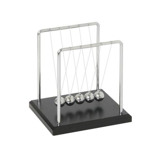 KULKI NEWTONA 14 CM BIURKO WAHADŁO KULE PODSTAWKA