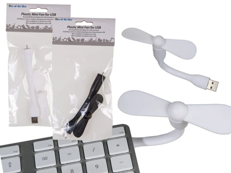 MINI WIATRACZEK NA USB WENTYLATOR BIURKOWY WIATRAK 2