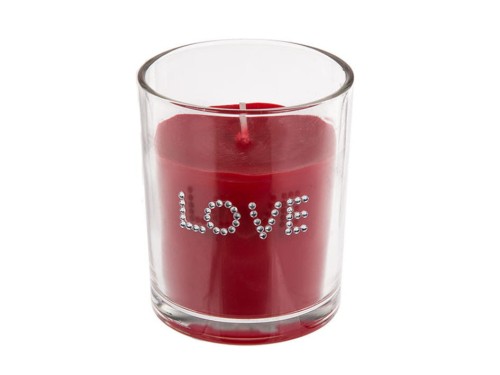 Świeczka zapachowa różana Love Różany Zapach Prezent 1