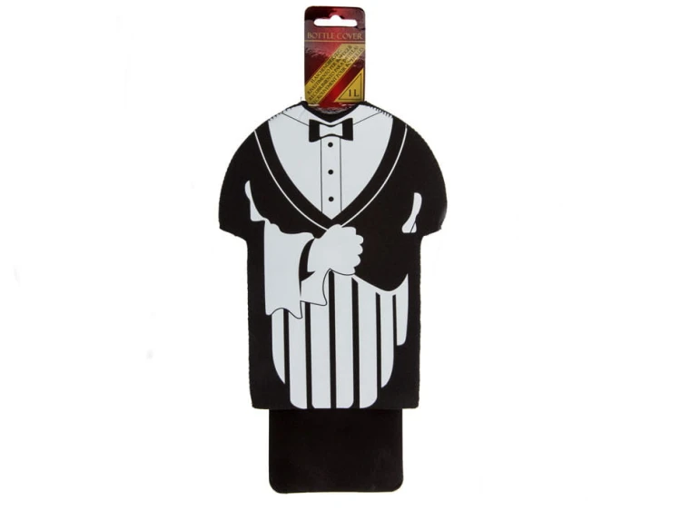 POKROWIEC NA BUTELKĘ UNIFORM ETUI KELNER KUCHARZ 1