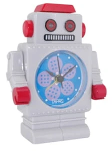BUDZIK ROBOT - TOMMY ZEGAR ROBOCIK SZARY DZIECIĘCY