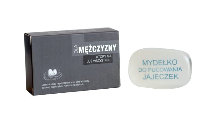 MYDEŁKO DO PUCOWANIA JAJECZEK JAJ JĄDER MYCIA FACETA 1