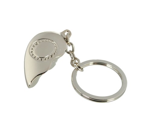 Breloczek złamane serduszko - O Brelok Literka Prezent