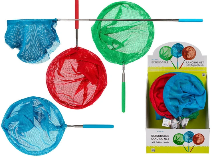 PODBIERAK TELESKOPOWY SIATKA ŁAPKA MOTYLE OWADY 2