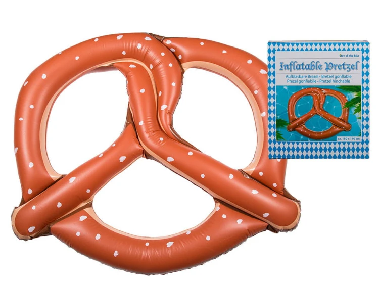 Nadmuchiwany precel Dmuchany Materac Pływanie