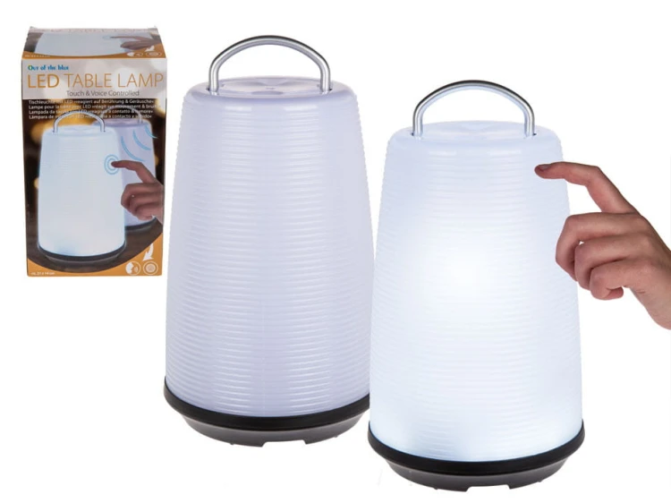 LAMPA LED NA BIURKO GŁOS DOTYK STOŁOWA NOCNA RETRO