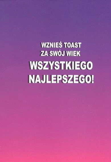 KARNET POCZTÓWKA URODZINOWA KOPERTĄ 50 URODZINY 4 2