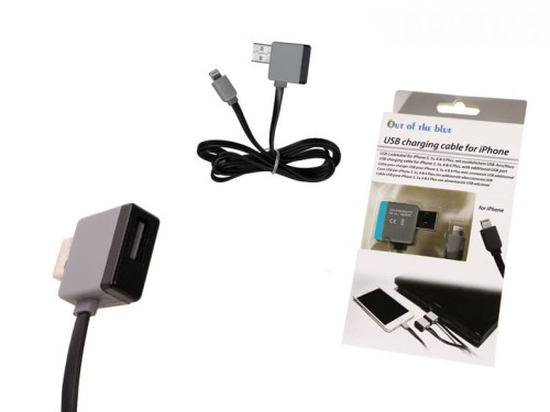 KABEL USB Z MICRO USB DO IPHONNE 120 CM PORT USB 1