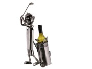 STOJAK NA WINO GOLFISTA METALOWY WÓDKĘ GOLF