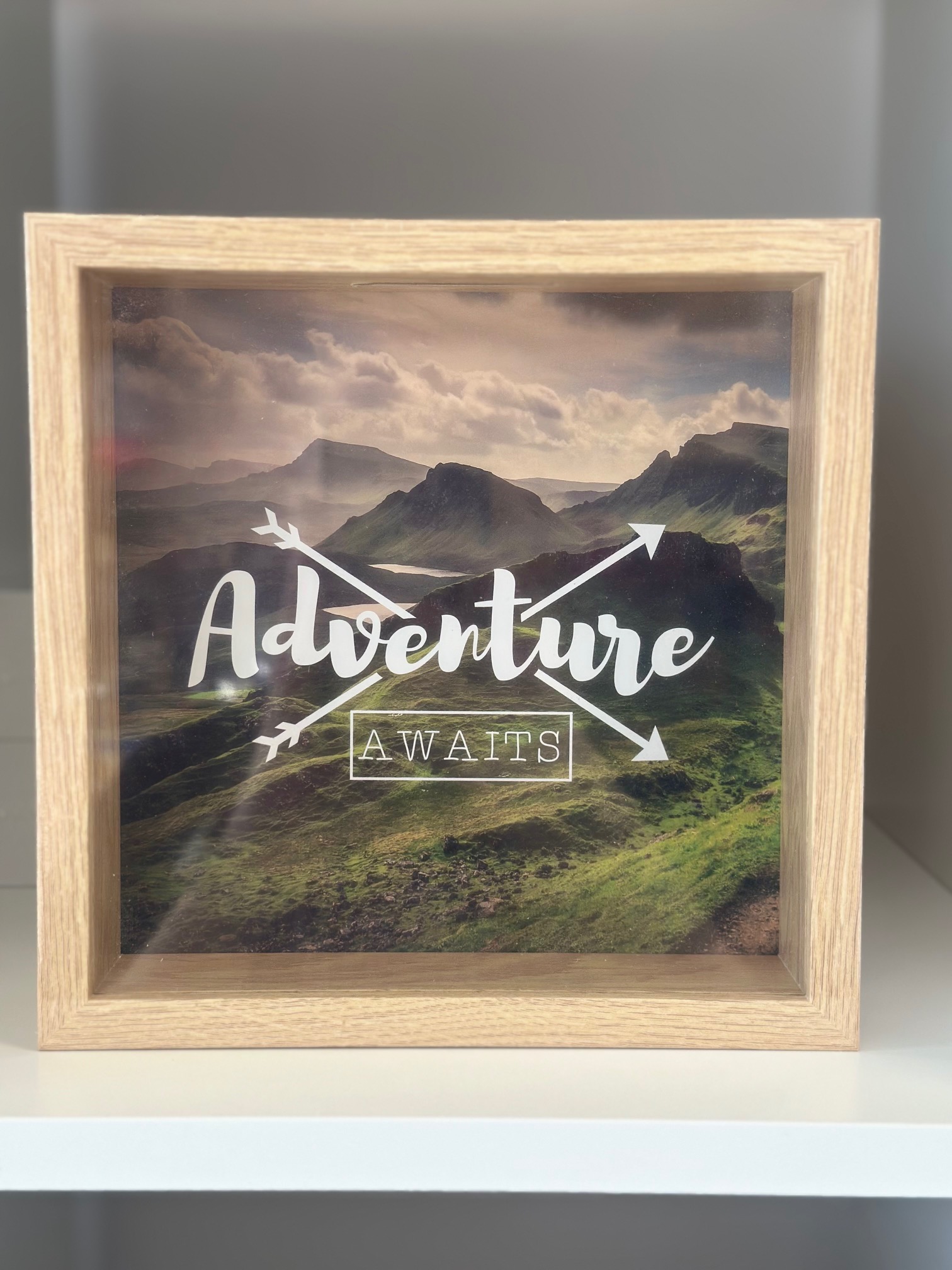 Drewniana Skarbonka dla podróżnika